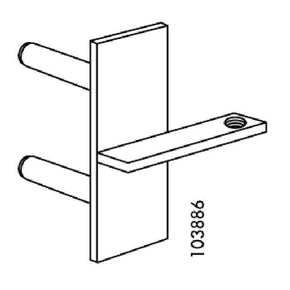 IKEA Shelf support pins pegs brackets holders replacement parts / Model 103886