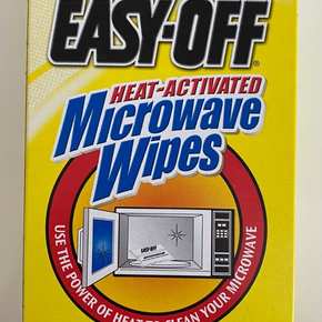 Easy Off Heat Activated Microwave Cleaning Towelette USA 6 pieces SEALED