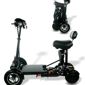 Air Coster S5 New 2021 Model Electric Mobility Scooter Foldable and Lightweight / Color Black / Model Air Coster S5