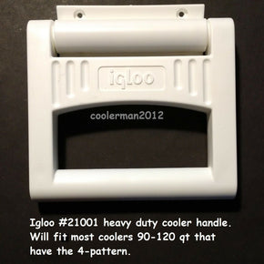 NEW # 21001 GENUINE 90-100 QT IGLOO COOLER REPAIR REPLACEMENT HEAVY DUTY HANDLE