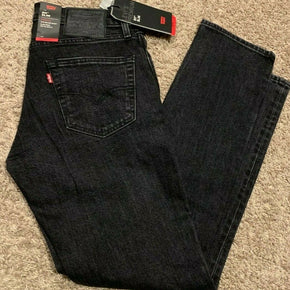 Levi's 511 Premium Jeans Black Slim Stretch Men's Sizes NWT RT 045113804 / Sizes 32X34