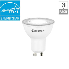 EcoSmart 50W Bright White MR16 LED Light Bulb (LOT OF 2) 5bSM450SGU1002