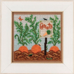 *Mill Hill BUTTONS & BEADS Counted Cross Stitch Kits YOU CHOOSE! Winter,Autumn,+ / Style Carrot Garden (Spring)