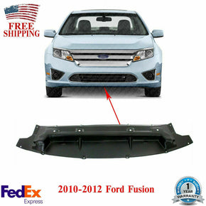 Front Bumper Lower Valance Engine Cover Textured For 2010-2012 Ford Fusion