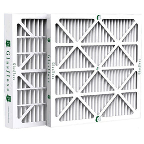 2" Inch Glasfloss ZL MERV 10 Pleated Air Filters for AC & Furnace.  Case of 12 / FILTER SIZE 10x20x2