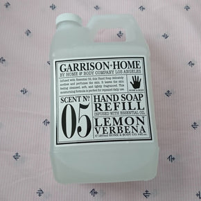 Garrison + Home by Home and Body Co. Hand Soap Wash 05 Lemon Verbena Refill 64oz