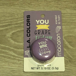 L.A. COLORS MACARON LIP BALM SCENTED-MINT,GRAPE or BERRY (FREE SHIPPING) / Flavor Grape