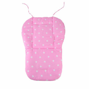 Pink Blue Polka Dot Cushion Pad Mat Seat Liner Cover For Ingenuity High Chairs / Type Pink Cushion