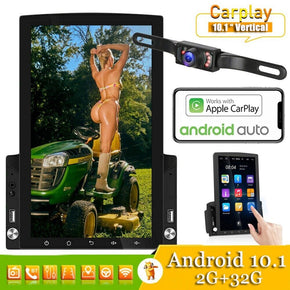 10.1" Android 10.1 Car Stereo Apple CarPlay Radio GPS FM WiFi 2Din Touch Player