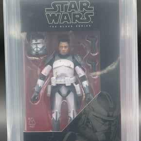 Star Wars Black Series 6" Red Line "Clone Commander Wolffe" Exclusive AFA U9.0