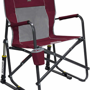 GCI Outdoor Freestyle Rocker Portable Folding Rocking Chair, Camping Chair / Color Cinnamon