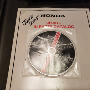 Honda Parts Catalog Update 2005 CD