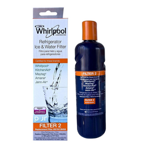 1- Pack Whirlpool Filter 2 By Every Drop Refrigerator Water and ice Filter 2 US