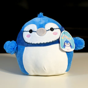 New Squishmallows Kellytoy 8" Babs the Bluejay Bird Plush Toy