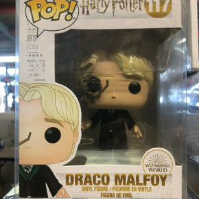 Funko POP! Harry Potter - Malfoy w/ Whip Spider Figure #117 w/Protector