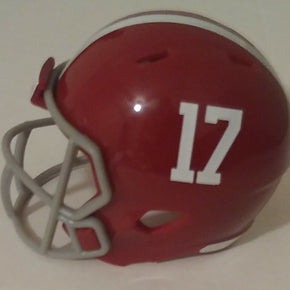 NCAA Pro Pocket Riddell Helmets SPEED ACC SEC Big 10 12 Pac BYU NEW UPDATE LOGOS / Team Alabama Crimson Tide