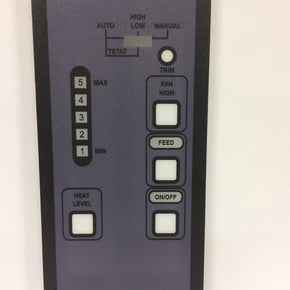 Universal Faceplate Replacement For Breckwell 5 Level Pellet Stoves and Inserts