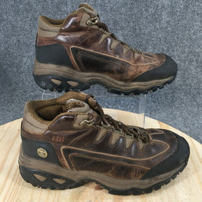 Skechers Work Boots Mens 10.5EW Extra Wide Preston Energy EH Leather 76629