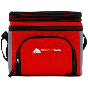 Red 6 Can Sizes Soft Sided Cooler Box Picnic Outdoor Camping Lunch Bag  {NEW}