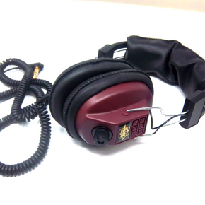 White's Metal Detectors Royal GT Headphones Dual Volume Burgundy