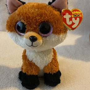 Ty Beanie Boos - SLICK the Fox (6 Inch) - Stuffed Animal Toy