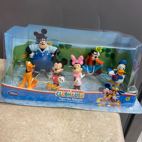 NEW Disney Mickey Mouse Clubhouse Figure Play Set - 6 Figurines- DAMAGED BOX New