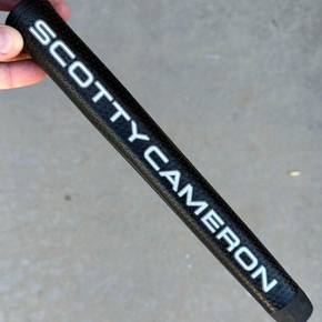2023 Scotty Cameron Putter Grip Black and Silver Matador LARGE 11 Inch Grip!