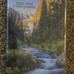 NATIONAL PARKS "TWO-YEAR PHOTO PLANNER," (3.375" x 6.25"), New, 2022 - 2024