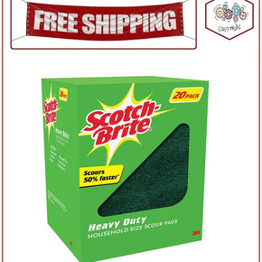 Scotch-Brite Heavy Duty Scour Pads (20ct.)