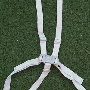 NEW Graco Blossom Highchair Replacement Part Safely Straps 5 Point Harness Gray