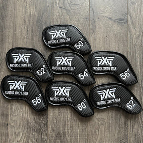 New Magnetic Golf Iron Head Cover Wedge Matt Black For PXG Gen 0211 0311 0317 / Size WEDGE SET 50°-62°（7PCS）