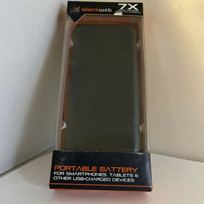 Blackweb 18,200 Mah Portable Battery Black 7x Charges BWB16WI018