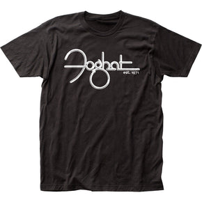 Foghat Est. 1971 T Shirt Mens Licensed Rock N Roll Music Band Tee New Black / Size Large