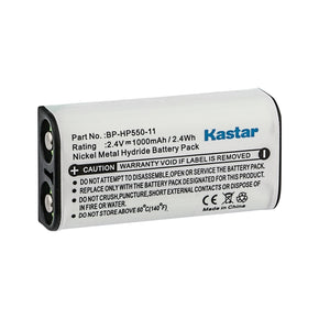 Kastar Replacement Battery for Sony MDR-RF4000K MDR-RF4000 BP-HP550-11 Headphone