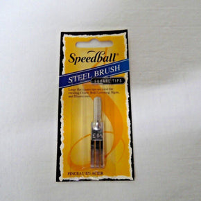 Speedball Nib E 3/8" Steel Brush # 31082 by Hunt Manufacturing 1995