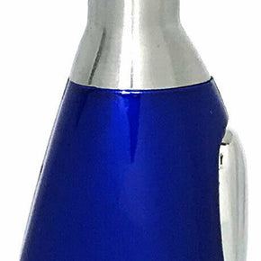 Zico MT06N Ergo Ergonomic Grip Refillable Jet Torch Lighter Shiny Blue