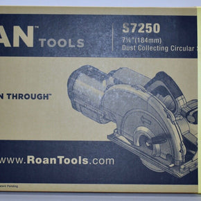 2 items / LOT - ROAN S7250 Dust Collecting Circular Saw