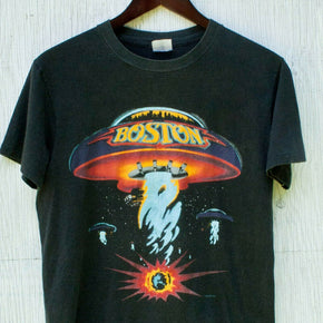 VINTAGE RARE BOSTON Rock Band Concert Tour Shirt 1987 T-Shirt New Popular / Size L
