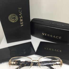 NEW VERSACE 1175-B EYEGLASSES FRAME EUROPEAN STUNNING SLEEK STRASS FRAME EYEWEAR