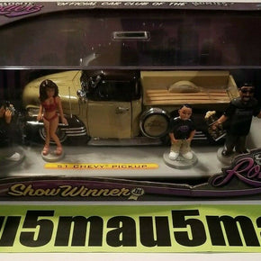 NEW Homie Rollerz 1/24 Diecast Metal Show Winner 1st '51 Chevy Pickup Jada Toys