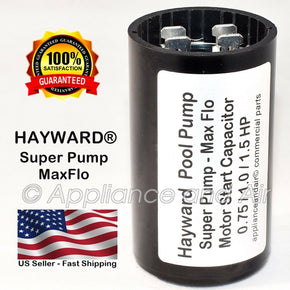 Pool Pump Start Capacitor for 0.75, 1.0, 1.5 HP, SHIPS FREE TODAY!