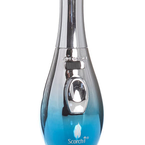 Scorch Torch Ombre Lamp Single Flame Butane Refillable Torch Lighter / Color Blue&Silve