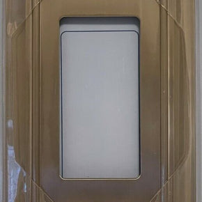 Brainerd Architectural Decora Style Single Wall Plate - Satin Nickel - 3974939