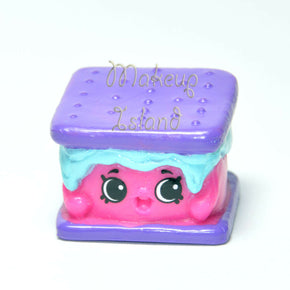 Loose Shopkins Season 8 Wave 3 World Vacation AMERICAS Pick From 8-155 To 8-244 / Model 8-157 Lil'Smores Purple