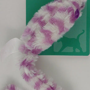 Plush Kitten Cat Toys Mice w Long Tails, 12½", 1 Mouse Toy/Pk Select: Color / Color Purple