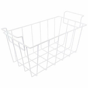 WR21X10208 White Refrigerator Freezer Basket Replacement for GE and Haier...