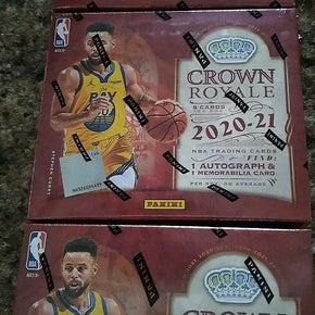 (3) 2020-21 Panini Crown Royale NBA Sealed Box Lot *Silhouette* Lamelo Ball?
