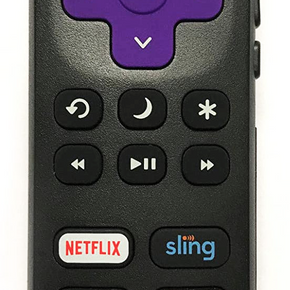 Remote for HITACHI Roku Streaming TV 49R80,50R81,55R7,55R80,55RH1,60R70