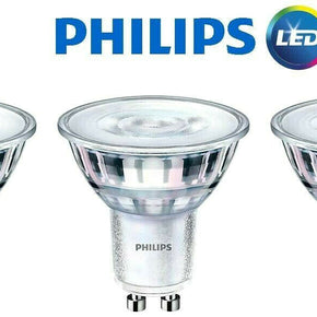 Philips 465104 LED GU10 Dimmable 35-Degree Spot Light Bulb: 400-Lumen, 5000K Day