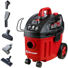 Vacmaster 4 Gallon Wet Dry Cannister Vacuum Cleaner 2-Stage Motor VF408 1101